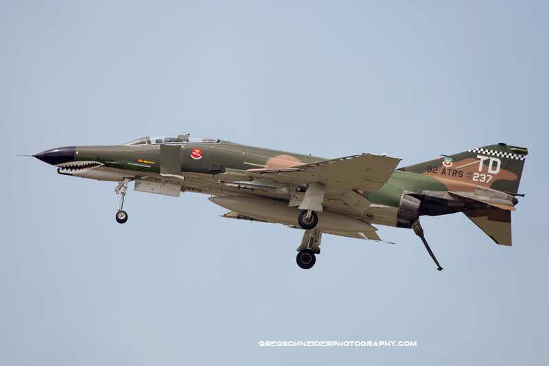 F4 Phantom with tailhook down