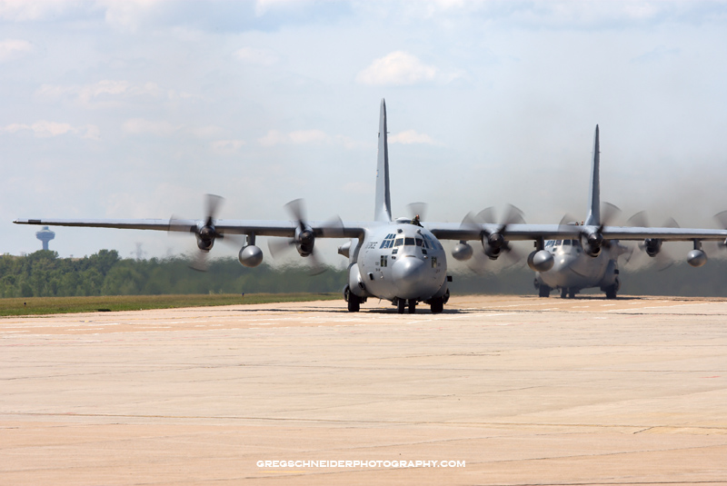 C-130 Hercules taxiing