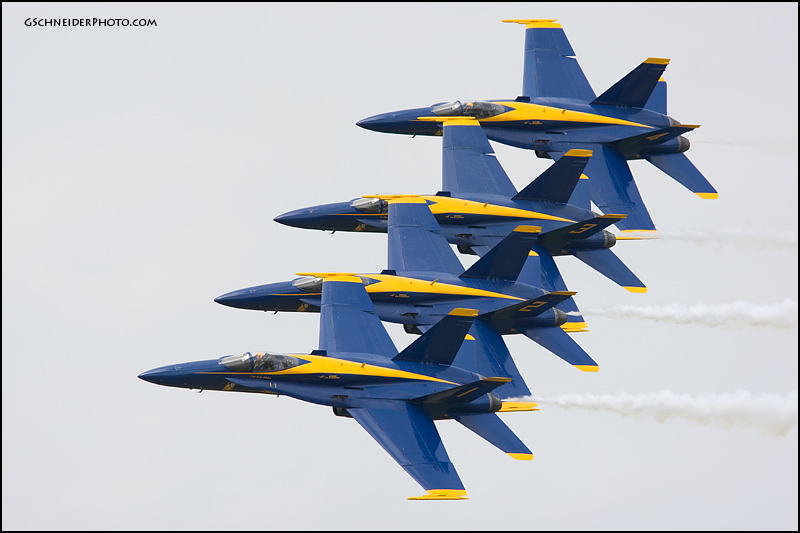 Blue Angels stacked up