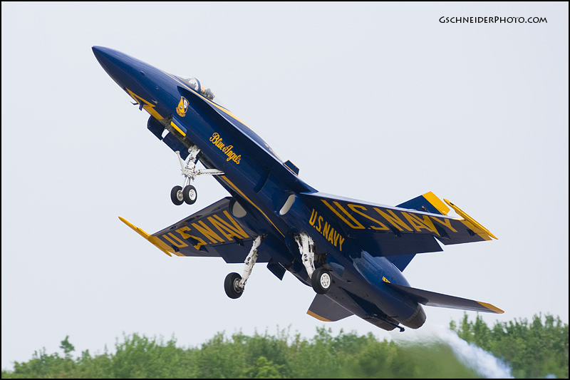 Blue Angels solo takeoff