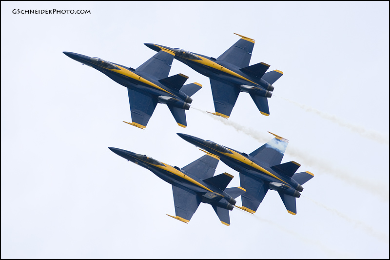Blue Angels formation