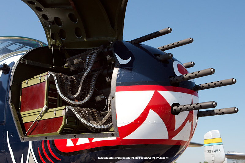 B25 nose guns