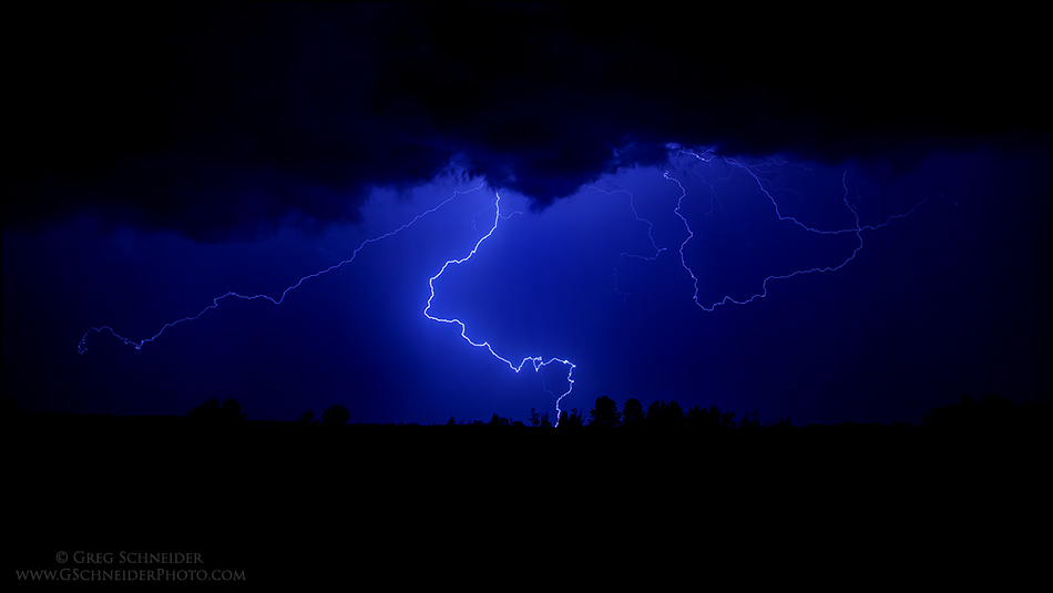 Prairie Lightning Storm